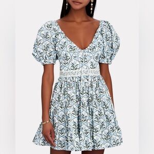 NWOT Agua by Agua Bendita Manzanilla Mini Dress